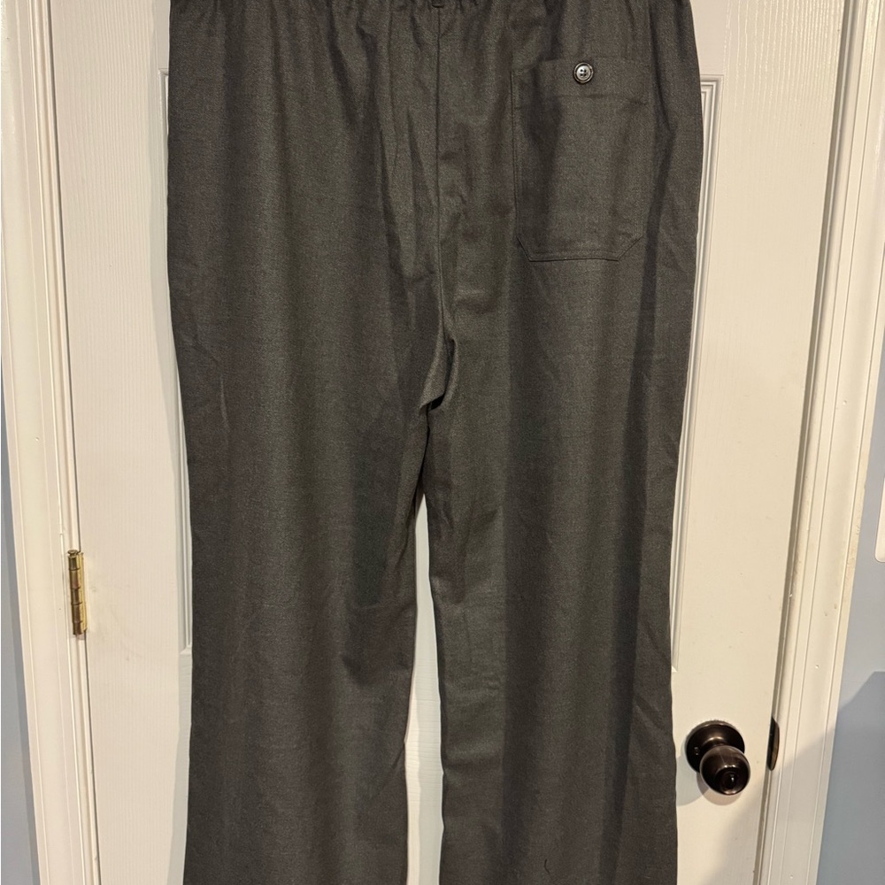 Anthropologie Mauve Pull-on Trousers - Picture 7 of 11